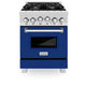 ZLINE 24" Gas On Gas Range In DuraSnow, Stainless Steel, RGS-BG-24