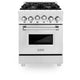 ZLINE 24" Gas on Gas Range, Stainless Steel, RG24