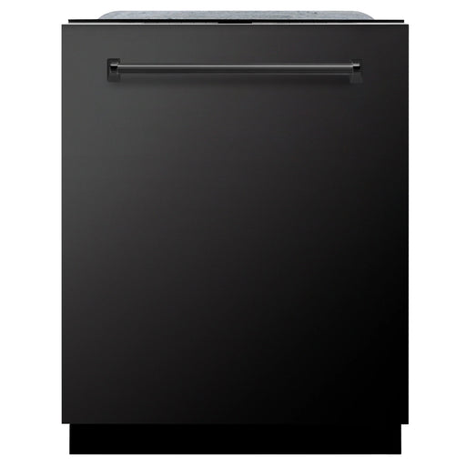 ZLINE 24 in. Panel - Included Monument Series 3rd Rack Top Touch Control Dishwasher with Color Options and Stainless Steel Tub DWMT - BS - 24 - Farmhouse Kitchen and Bath