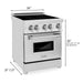 ZLINE 24" Induction Range with a 3 Element Stove and Electric Oven in Stainless Steel RAIND - 24 - Farmhouse Kitchen and Bath