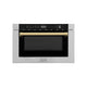 ZLINE 24" Microwave Drawer, Stainless Steel,Gold MWDZ-1-H-G