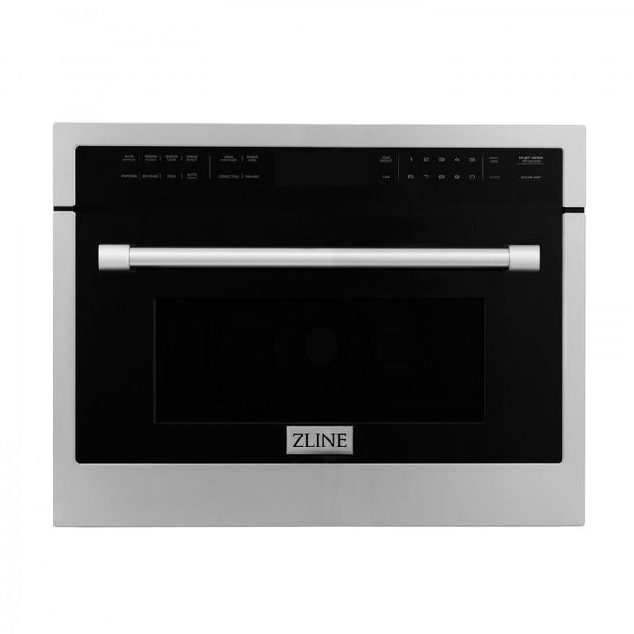 ZLINE 24" Microwave Wall Oven, Stainless Steel, MWO - 24 - Farmhouse Kitchen and Bath