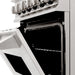 ZLINE 24" Professional Dual Fuel Range in White Matte RAS - WM - 24 - Farmhouse Kitchen and Bath