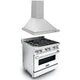 ZLINE 30" Bundle Range RA-WM-30 & Range Hood KB-30, 2KP-RAWMRH30