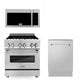 ZLINE 30" Bundled Stainless DualRange RangeHood Dishwasher 3KP-RAOTRH30-DWV