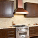 ZLINE 30" Copper Wall Range Hood, 8667C - 30 - Farmhouse Kitchen and Bath