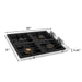 ZLINE 30" Gas Cooktop with 4 Gas Brass Burners and Black Porcelain Top RC - BR - 30 - PBT - Farmhouse Kitchen and Bath