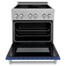 ZLINE 30" Induction Range in DuraSnow with a 4 Element Stove and Electric Oven RAINDS - BM - 30 - Farmhouse Kitchen and Bath