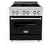 ZLINE 30" Induction Range with a 4 Element Stove and Electric Oven in Stainless Steel RAIND - BLM - 30 - Farmhouse Kitchen and Bath