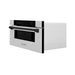 ZLINE 30" Microwave Drawer, Stainless Steel, Black MWDZ - 30 - MB - Farmhouse Kitchen and Bath