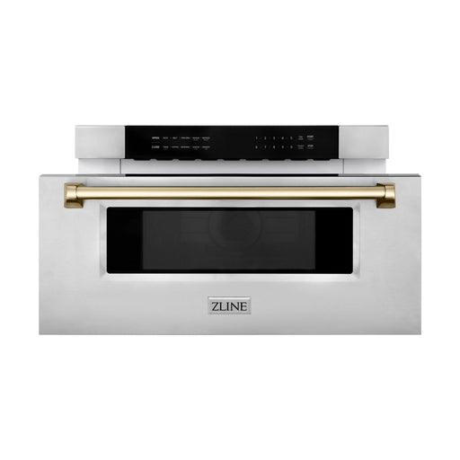 ZLINE 30" Microwave Drawer, Stainless Steel, Gold MWDZ - 30 - G - Farmhouse Kitchen and Bath