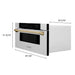 ZLINE 30" Microwave Drawer, Stainless Steel, Gold MWDZ - 30 - SS - G - Farmhouse Kitchen and Bath