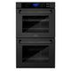 ZLINE 30" Professional Double Wall Oven, Black Stainless, AWD-30-BS