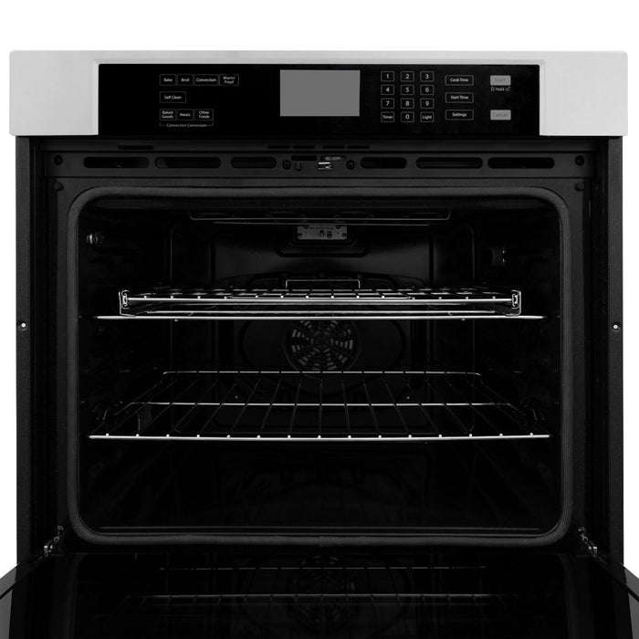 ZLINE 30" Professional Single Wall Oven In Stainless Steel, AWS - 30 - Farmhouse Kitchen and Bath