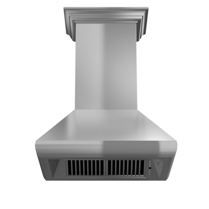 ZLINE 30" Professional Wall Range Hood, Stainless Steel, 587CRN - 30 - Farmhouse Kitchen and Bath
