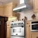 ZLINE 30" Remote Dual Blower Stainless Wall Range Hood, 597 - RD - 30 - Farmhouse Kitchen and Bath