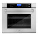ZLINE 30" Single Wall Oven, DuraSnow Stainless, Self Clean, AWSS-30
