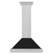 ZLINE 30" Stainless Range Hood Shell, Stainless Handle KB4SNX-BLM-30