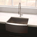 ZLINE 30" Undermount Single Bowl Apron Sink Stainless Steel, SAS - 30S - Farmhouse Kitchen and Bath