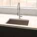 ZLINE 30" Undermount Single Bowl Sink DuraSnow Stainless Steel, SRS - 30S - Farmhouse Kitchen and Bath