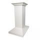ZLINE 30" Wooden Island Mount Range Hood in Cottage White, KBiTT-RD-30
