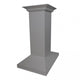 ZLINE 30" Wooden Island Mount Range Hood in Gray, KBiUU-RS-30-400