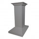 ZLINE 30" Wooden Island Range Hood in Gray, KBiUU-30
