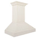 ZLINE 30" Wooden Wall Mount Range Hood in Cottage White, KPTT-30