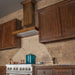 ZLINE 30" Wooden Wall Range Hood, Rustic Light, KPLL - 30 - Farmhouse Kitchen and Bath