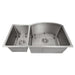 ZLINE 33" Undermount Double Bowl Sink in Stainless Steel, SC30D - 33 - Farmhouse Kitchen and Bath