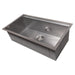 ZLINE 33" Undermount Single Bowl Ledge Sink Stainless Steel, SLS - 33S - Farmhouse Kitchen and Bath