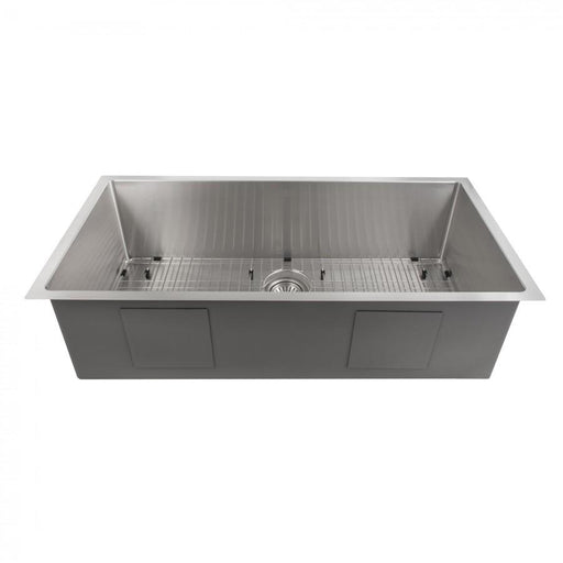 ZLINE 33" Undermount Single Bowl Sink in Stainless Steel, SRS - 33 - Farmhouse Kitchen and Bath