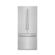ZLINE 36" 19.6 cu. ft. Built-In 3-Door French Door Refrigerator with Internal Water and Ice Dispenser in Stainless Steel RBIV-304-36