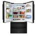 ZLINE 36" French Door Refrigerator,Ice Maker,Black Stainless,RFM - 36 - BS - Farmhouse Kitchen and Bath