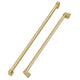 ZLINE 36 In. Autograph Edition Champagne Bronze Handle Set for Built in Refrigerators (3 Handles) (RBIVHZ-CB-36)