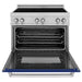 ZLINE 36" Induction Range in DuraSnow with a 4 Element Stove and Electric Oven RAINDS - BG - 36 - Farmhouse Kitchen and Bath