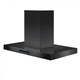 ZLINE 36" Island Mount Range Hood in Black Stainless Steel, BSKE2iN-36