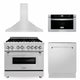 ZLINE 36 " Package Range RA36, Range Hood KB, Microwave MWD-1 , Dishwasher DWV-24,  4KP-RARH36-MWDWV