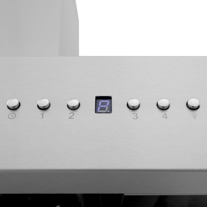 ZLINE 36" Professional Wall Range Hood, Built - in CrownSound® Bluetooth Speakers, 667CRN - BT - 36 - Farmhouse Kitchen and Bath
