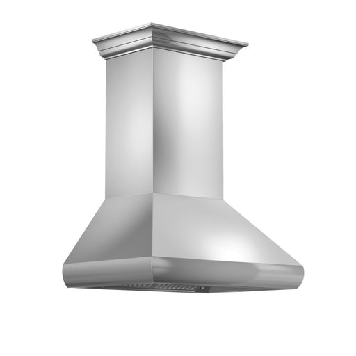ZLINE 36" Professional Wall Range Hood, Stainless Steel, 587CRN - 36 - Farmhouse Kitchen and Bath
