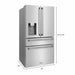 ZLINE 36" Refrigerator, Water, Ice Dispenser, Fingerprint Resistant, RFM - W - 36 - Farmhouse Kitchen and Bath