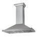 ZLINE 36" Snow Finished Stainless Steel Wall Mount Range Hood, 8KBS - 36 - Farmhouse Kitchen and Bath
