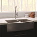 ZLINE 36" Undermount Double Bowl Apron Sink Stainless Steel, SA50D - 36S - Farmhouse Kitchen and Bath
