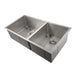 ZLINE 36" Undermount Double Bowl Sink in Stainless Steel, SR60D - 36 - Farmhouse Kitchen and Bath