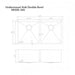 ZLINE 36" Undermount Double Bowl Sink Stainless Steel, SR50D - 36S - Farmhouse Kitchen and Bath