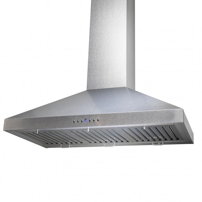 ZLINE 36" Wall Mount Range Hood in Snow Finished Stainless, 8KL3S - 36 - Farmhouse Kitchen and Bath
