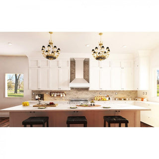 ZLINE 36" Wooden Wall Range Hood, Cottage White, KBTT-36