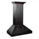 ZLINE 36" Wooden Wall Range Hood, Rustic Dark, KPDD-36