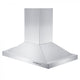 ZLINE 42" Remote Dual Blower Stainless Island Range Hood, GL2i-RD-42