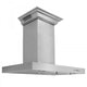 ZLINE 42" Wall Range Hood, Built-in CrownSound® Bluetooth Speakers, KECRN-BT-42